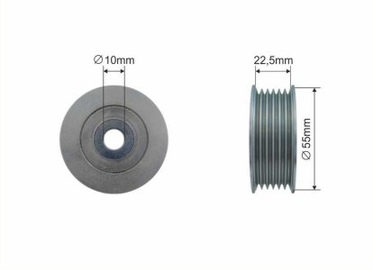 Rolka prowadząca CAFFARO 500188 1609958780