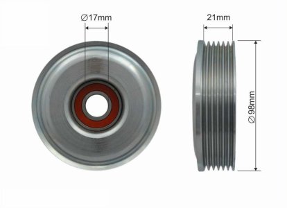 Rolka napinacza CAFFARO 500211 1004475