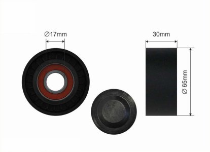 Rolka napinacza CAFFARO 500258 117505337R