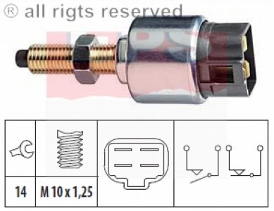 Włącznik świateł stop FACET 1.810.044 1240554