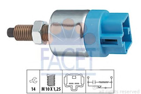 Włącznik świateł stop FACET 1.810.089 8434032050