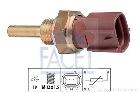 Czujnik temperatury wody FACET 1.830.213 22630AA041
