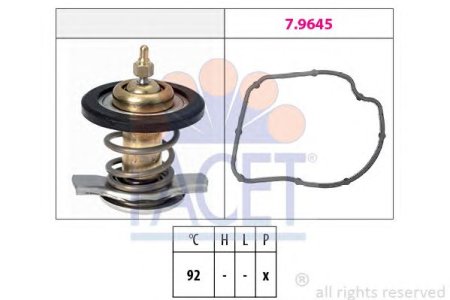 Termostat FACET 1.880.847 6112000315