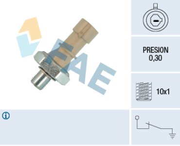 Czujnik ciśnienia oleju FAE 12437 6240261