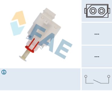 Włącznik świateł stop FAE 24465 1239435