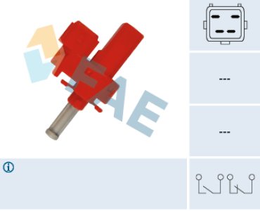 Włącznik świateł stop FAE 24835 1018344