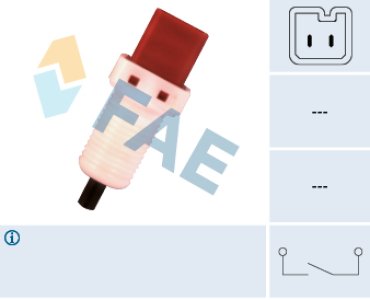 Włącznik świateł stop FAE 24896 453428