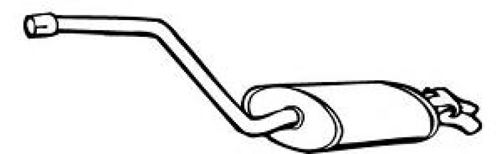 Tłumik końcowy IZAWIT 14.104A 46824408