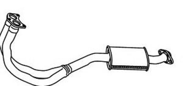 Tłumik końcowy IZAWIT 16.106A 6Q6253609AR