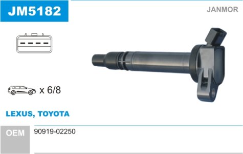 Cewka zapłonowa JANMOR JM5182 