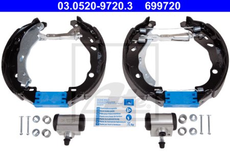 Szczęki hamulcowe ATE 03-0520-9720-3 1607139080