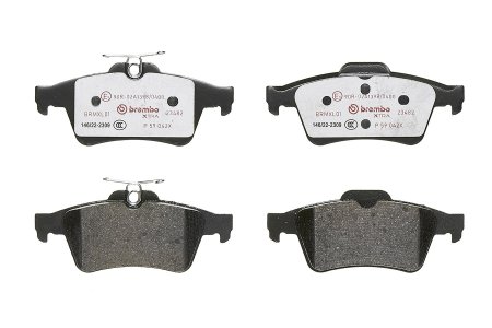 Klocki hamulcowe BREMBO P59042X 24137.16.6 FORD FOCUS II 04- tył