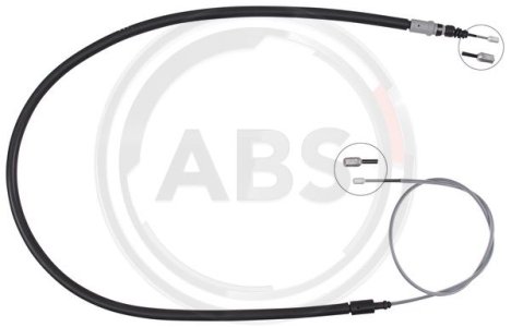 LINKA HAMULCA RĘCZNEGO OPEL CROSSLAND 17- TYŁ