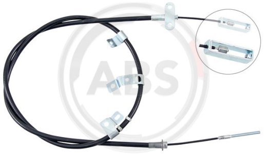 LINKA HAMULCA RĘCZNEGO TOYOTA PRIUS 03-09 PRZÓD