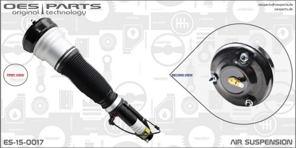 AMORTYZATOR PNEUMATYCZNY PRZÓD MERCEDES W220