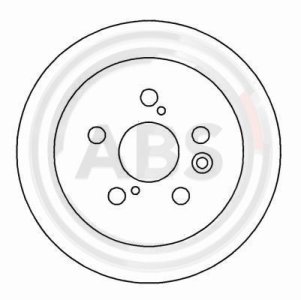 Tarcza hamulcowa A.B.S. 15990 4243120090