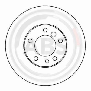 Tarcza hamulcowa A.B.S. 16102 34111159895