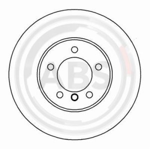 Tarcza hamulcowa A.B.S. 16332 34111164839