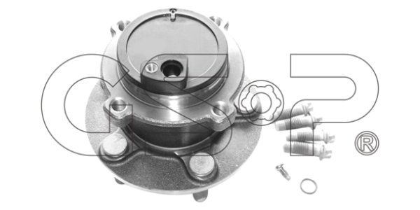 Łożysko. zestaw naprawczy piasty GSP 9400174K 31201642