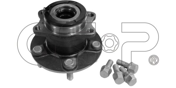 Piasta tyl l/p GSP 9325018K 1606291880