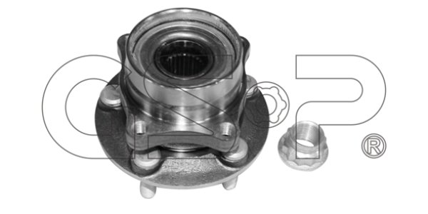 Piasta koła przód  GSP 9326028K 4351047010