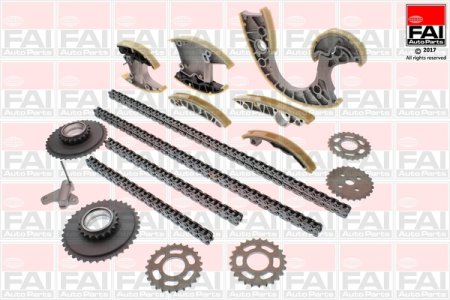 Zestaw łańcucha rozrządu FAI AutoParts TCK220NG 059109229J AUDI VW