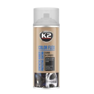 POWŁOKA GUMOWA SPRAY K2 L343CL  COLOR FLEX CLEAR 400ML