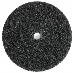 BOLL KRĄŻEK ŚCIERNY NA RDZĘ WŁOSY MURZYNA 150x13mm