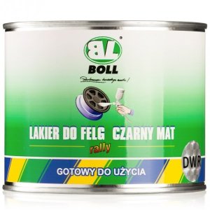 LAKIER DO FELG 500 ML CZARNY MAT !!! PUSZKA !!!