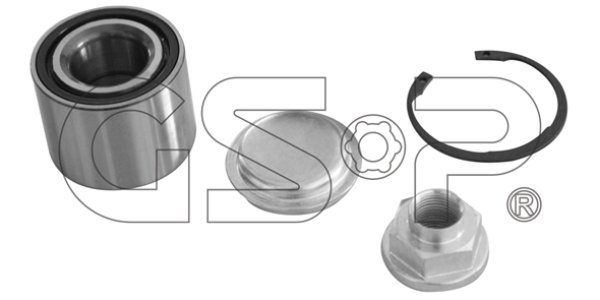 ŁOŻYSKO, ZESTAW NAPRAWCZY PIASTY OPEL