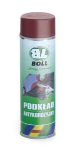 LAKIER SPRAY PODKŁAD ANTYKOROZYJNY CZERWONY BOLL 