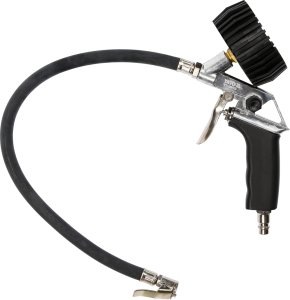 PISTOLET DO POMPOWANIA KÓŁ Z MANOMETREM 10BAT