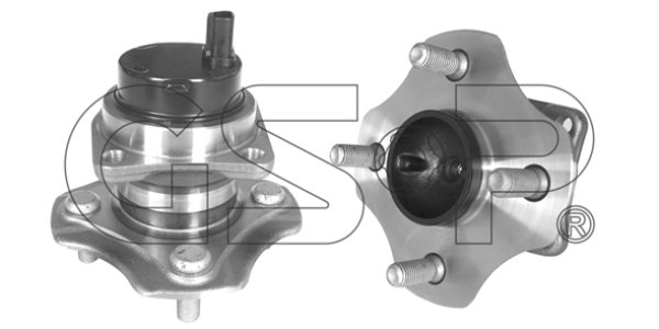 PIASTA TYŁ TOYOTA COROLLA 02- ABS GSP 9400062 