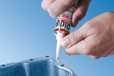 SILIKON SZARY DIRKO TH 70ML ELRING 036164 SZARY, KOLEKTOR SSĄCY !!!!