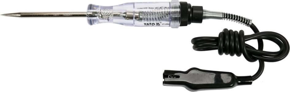 PRÓBNIK NAPIĘCIA 6-12V SAMOCHODOWY DUŻY Z PRZEWODE