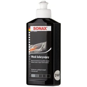 MLECZKO KOLORYZUJĄCE SONAX SC S296100  POLISH&WAX CZARNE+KRED