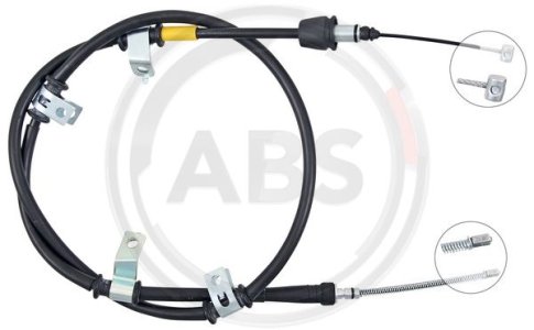 Linka hamulca ręcznego A.B.S. K16004 597702Y500 KIA SPORTAGE  10- PT