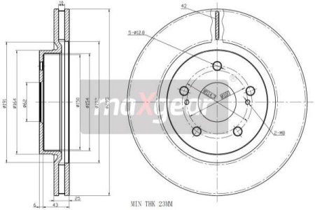 TARCZA HAM. SUZUKI P. GRAND VITARA 05-