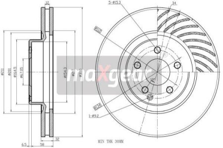 TARCZA HAM. DB P. W211 02- E300-500/CLS/GLK330