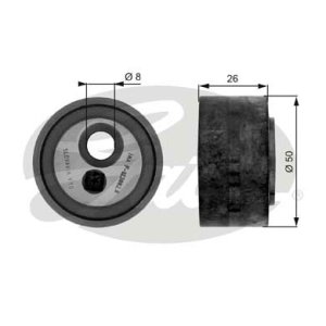 Rolka napinacza GATES T36067 9633315180