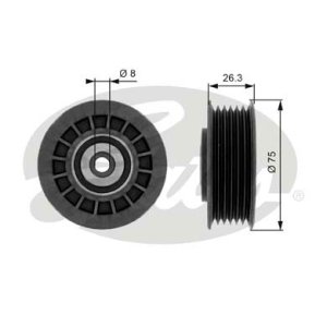 Rolka prowadząca GATES T38092 6012000770