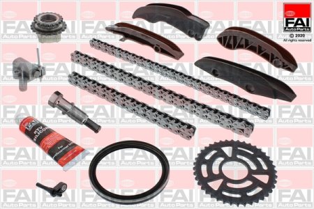 łańcuch rozrządu silniki n47d20 11317797897 FAI AutoParts TCK133C 