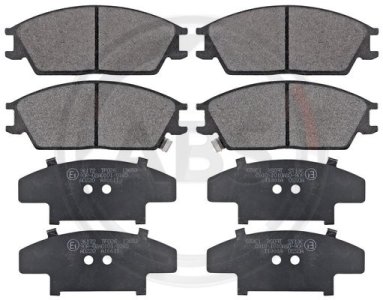 Klocki hamulcowe A.B.S. 36172 21012.15.0