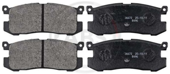 Klocki hamulcowe A.B.S. 36672 21558.13.0