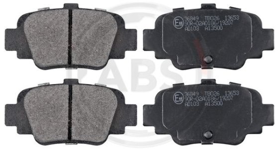 Klocki hamulcowe A.B.S. 36849 4406099B25