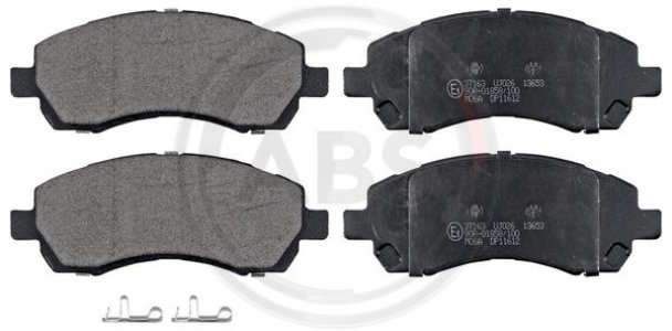 Klocki hamulcowe A.B.S. 37163 23780.17.0