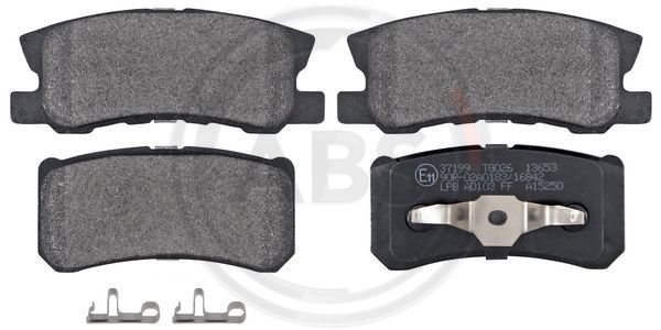 Klocki hamulcowe A.B.S. 37199 23582.15.5