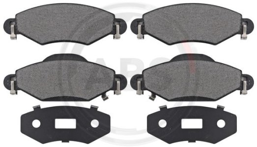 Klocki hamulcowe A.B.S. 37309 044650D040