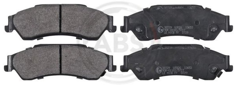 Klocki hamulcowe A.B.S. 38729 12519994