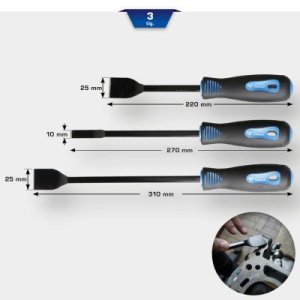 ZESTAW SKROBAKÓW, 3-SZT.